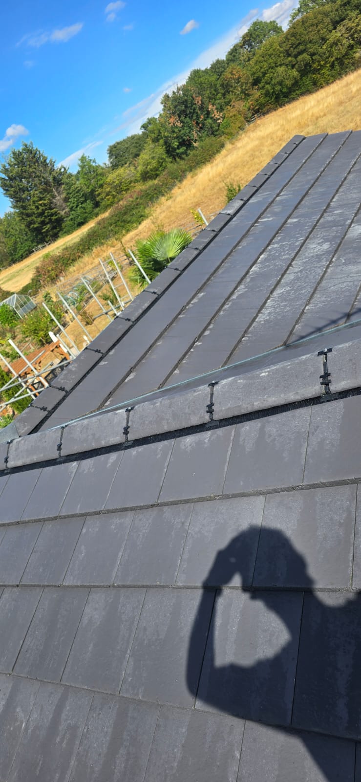 Full re roof - 24 The Hamlet Leek Wooton